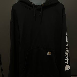Black Carhartt hoodie original fit
